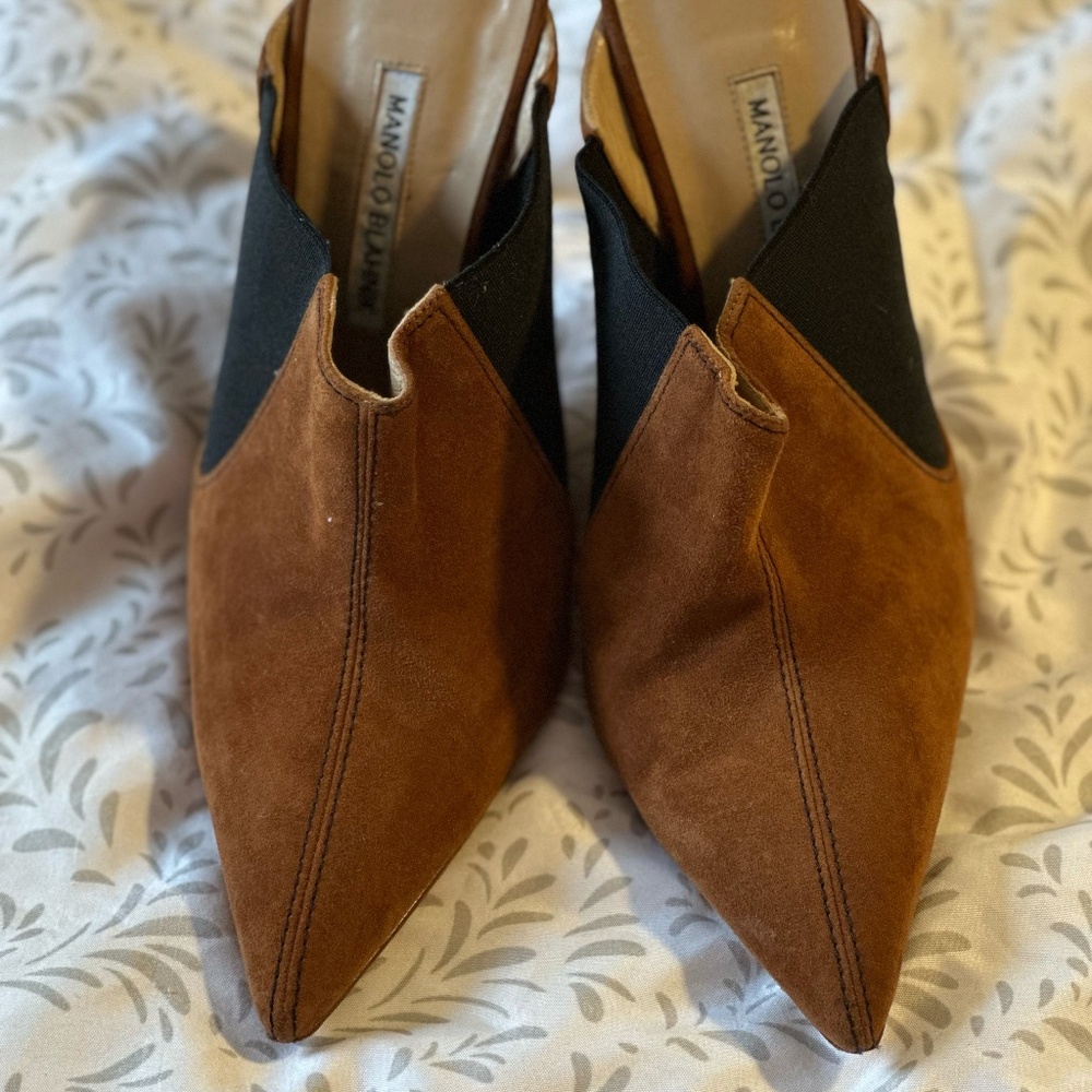 Manolo Blahnik Mules